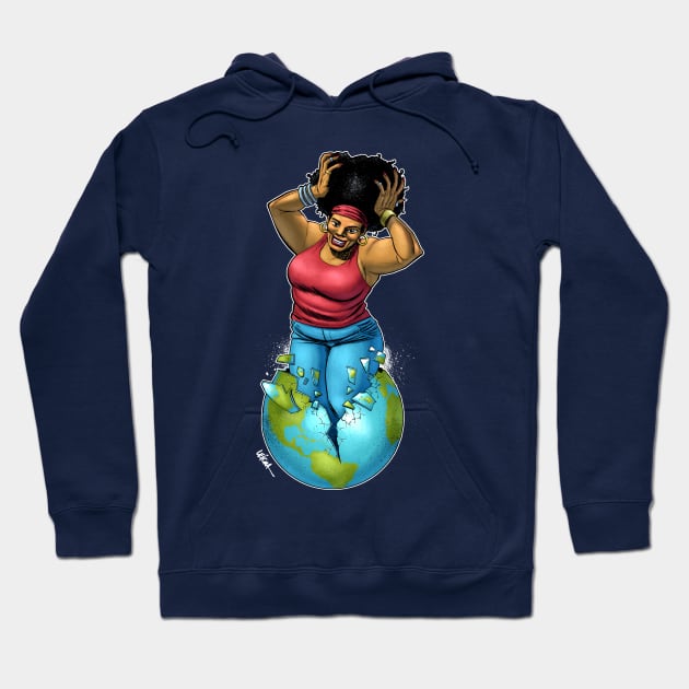 World Breaker Hoodie by LeighWalls